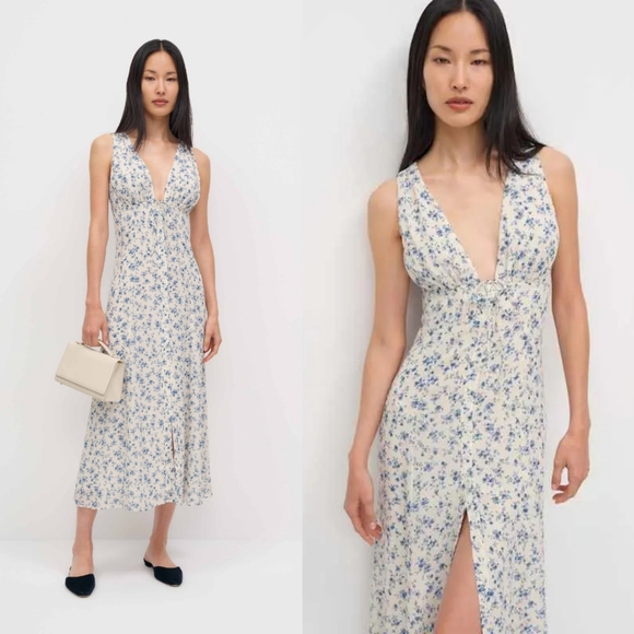 🚨NWT Reformation Ceara Gracie Midi Dress - Picture 6 of 13